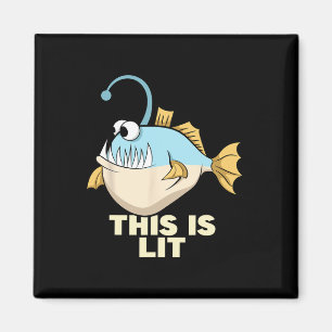 Dies ist das Angelfangmonster, das Fischer befisch Magnet