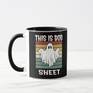 Dies ist das boo-Sheet-Ghost-Retro-Halloween Tasse