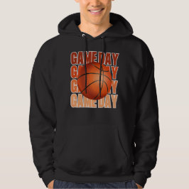 Dies ist der Fan des Saisonbasketballspiels Hoodie