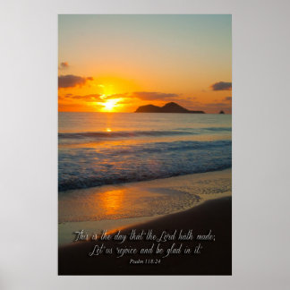 Dies ist der Tag, den der Herr gemacht hat Poster