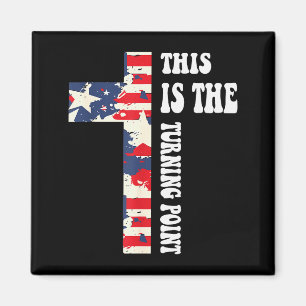 Dies ist der Wendepunkt Christliches Design Magnet