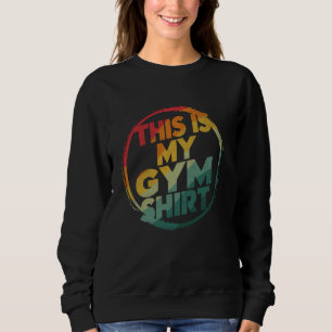 Dies ist die Fitness für die Bodybuilding des Comp Sweatshirt