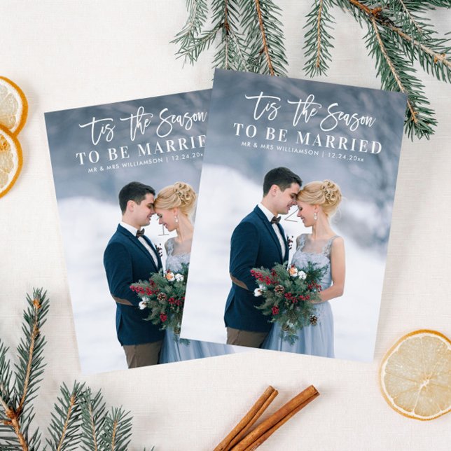 Dies ist die Hochzeitsankündigung für die Saison Dankeskarte (Von Creator hochgeladen)