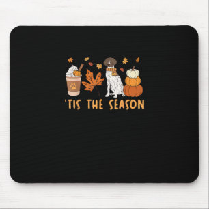 Dies ist die Jahreszeit deutscher kurzhaariger Hun Mousepad