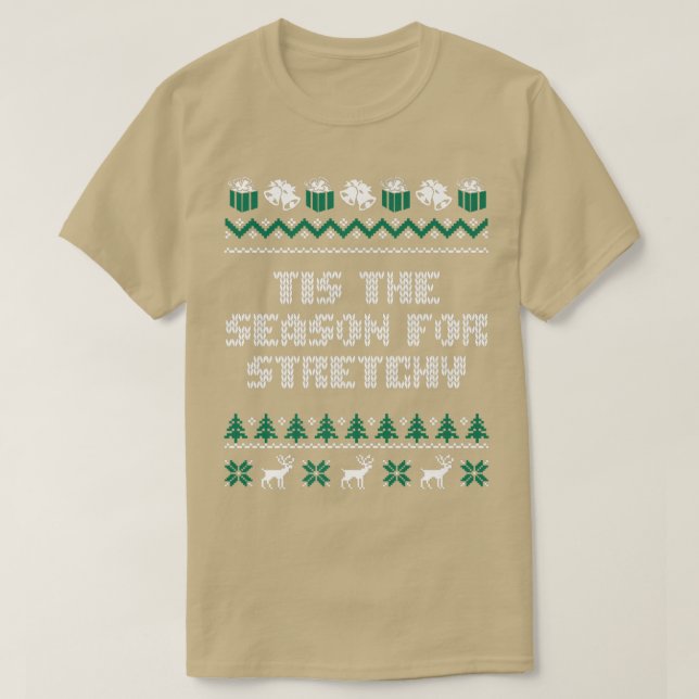 Dies ist die Jahreszeit für das Weihnachtsfest im  T-Shirt (Design vorne)