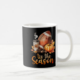 Dies ist die Jahreszeit Fußball Pumpkin Gewürz Her Kaffeetasse
