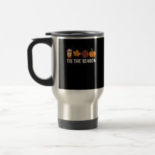 Dies ist die Jahreszeit Kaffee Fall Pickleball und Reisebecher