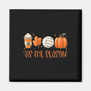 Dies ist die Jahreszeit Latte Pumpkin Fall Ernteda Magnet