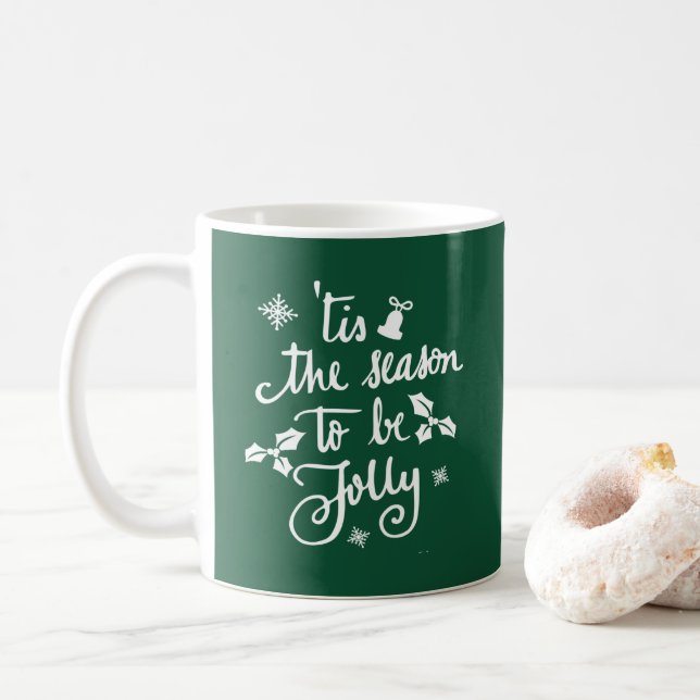 Dies ist die Jahreszeit, um Spaß zu haben Kaffeetasse (Mit Donut)