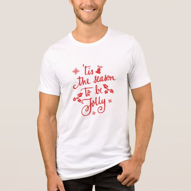 Dies ist die Jahreszeit, um Spaß zu haben Tri-Blend Shirt (Vorderseite)