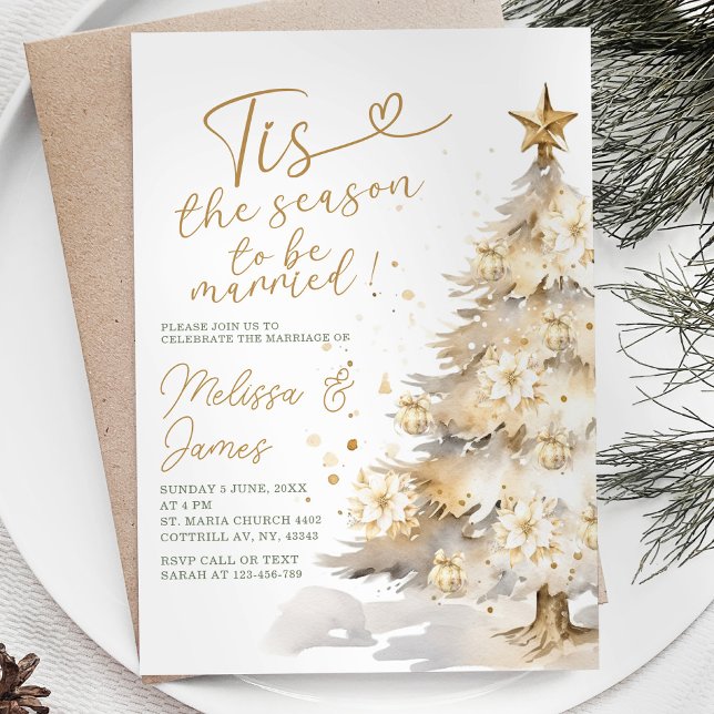 Dies ist die Jahreszeit, um Verheiratet Weihnachte Einladung (Von Creator hochgeladen)