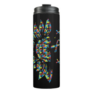 Dies ist die perfekte Blume Shirt Geschenk für Aut Thermosbecher