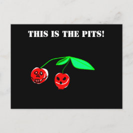 DIES IST DIE PITS-Postkarte Postkarte