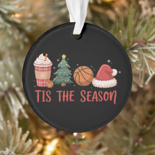 Dies ist die Saison Basketball Lover Weihnachtsges Ornament