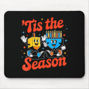 Dies ist die Saison Frohes Chanukka Lustiger Jüdis Mousepad