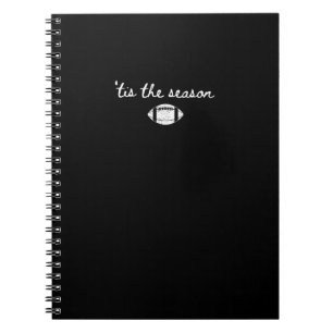 Dies ist die Saison Fußball Mama Game Day Touchdow Notizblock