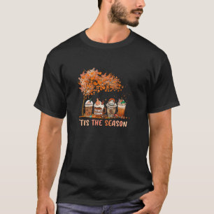 Dies ist die Saison Herbst Touchdown Gewürzkaffee T-Shirt