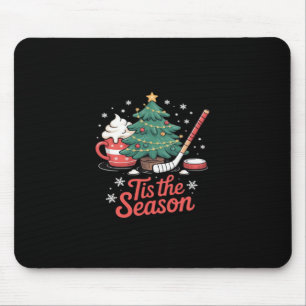 Dies ist die Saison Hockey Kaffee Tree Hockey Weih Mousepad