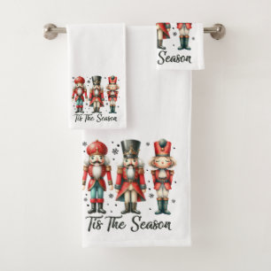 Dies ist die Saison Nutcrackers Badhandtuch Set