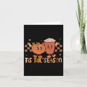 Dies ist die Saison Pumpkin Gewürz Funny Fall Vibe Karte