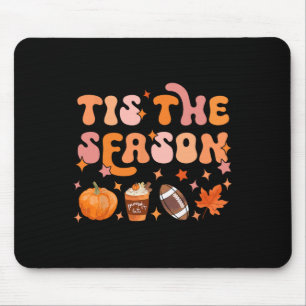 Dies ist die Saison Pumpkin Gewürzfall Saison Frau Mousepad