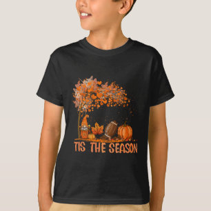 Dies ist die Saison Pumpkin Gewürzfußball-Herbstla T-Shirt
