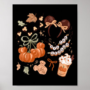 Dies ist die Saison Pumpkin Saison, Herbst ernten Poster