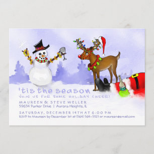 Dies ist die Saisoneinladung - Party Spaß Einladung