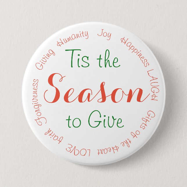 Dies ist die Weihnachtsweihnachtsweihnachtsschaltf Button (Vorderseite)