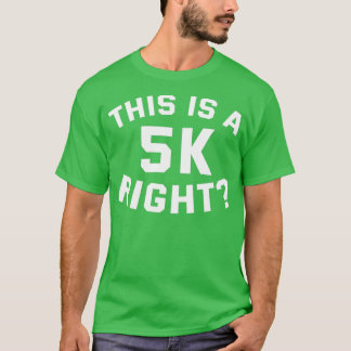 Dies ist ein 5 km langer, schöner Triathleten T-Shirt