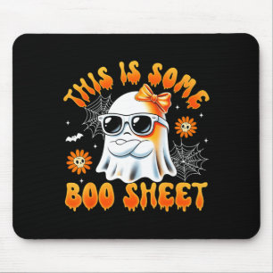 Dies ist ein bisschen Boo-Blatt-Geister-Bogen-Hall Mousepad