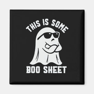 Dies ist ein Boo Sheet Ghost Niedlich Boo Ghost Ha Magnet