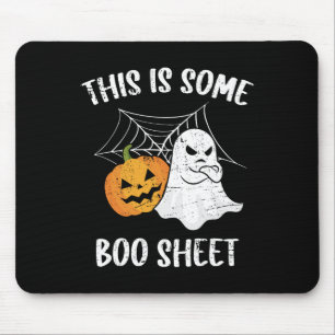 Dies ist ein boo-Sheet Halloween Ghost Fun Geschen Mousepad