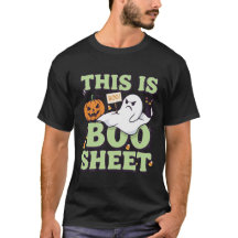 Dies ist ein Bootblatt, das ein lustiges Halloween