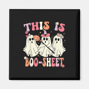 Dies ist ein Bootblatt Halloween Ghost Kostüm Retr Magnet