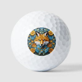 Dies ist ein ebonenfarbenes Fuchszentrum, das Golfball