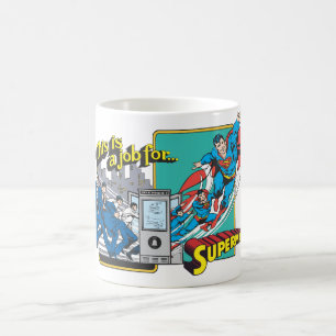 Dies ist ein Job für � Superman 2 Kaffeetasse