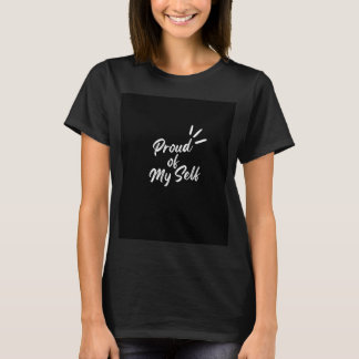 Dies ist ein schwarzes T-Shirt mit halben Ärmeln f