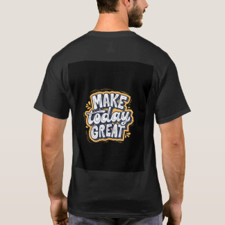 Dies ist ein schwarzes T-Shirt mit halben Ärmeln f