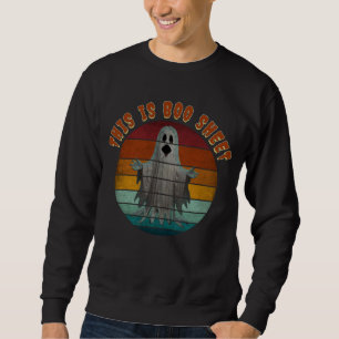 Dies ist ein Vintager Bootschild Sweatshirt