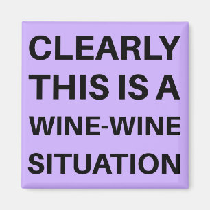 Dies ist eindeutig eine Situation des Weinweins Magnet