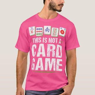 Dies ist kein d Game Mahjong Tile Mah Jong T-Shirt