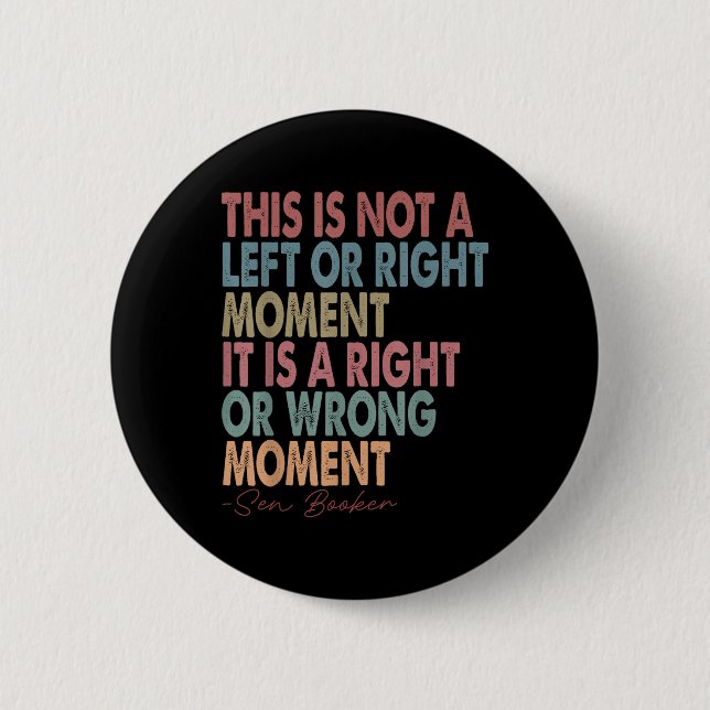 Dies ist kein Links oder richtiger Moment Senator  Button (Vorderseite)