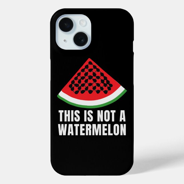 Dies ist kein Watermelon - ein palästinensischer F Case-Mate iPhone Hülle (Rückseite)