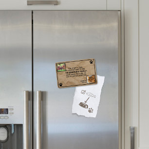 Dies ist keine Joke Foto Cat Magnet