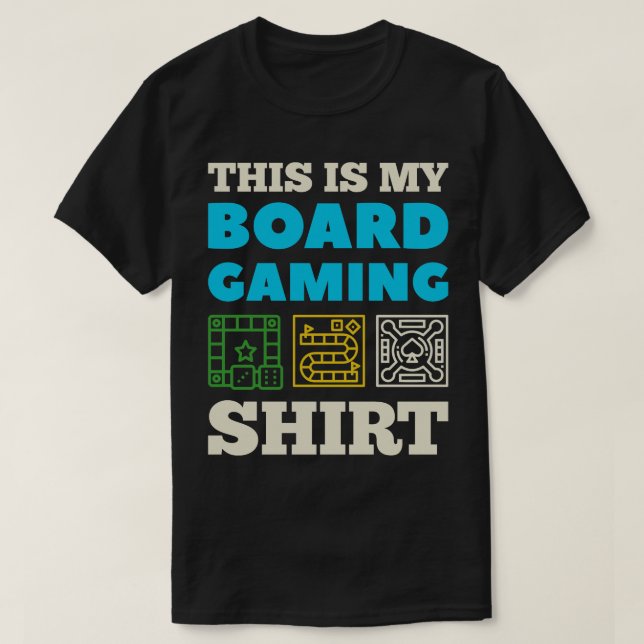 Dies ist mein Board Gaming Board Games Lover T-Shirt (Design vorne)