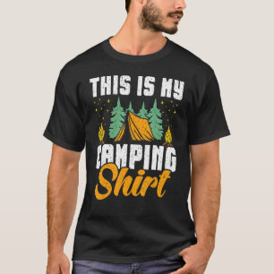 Dies ist mein Camping-Wohnwagen Outdoor-Camping 1 T-Shirt