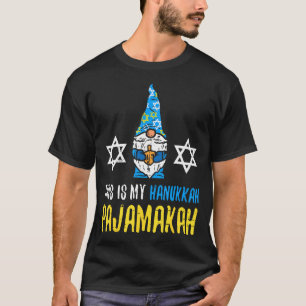 Dies ist mein Chanukka-Menora-Gnom Chanukkah T-Shirt