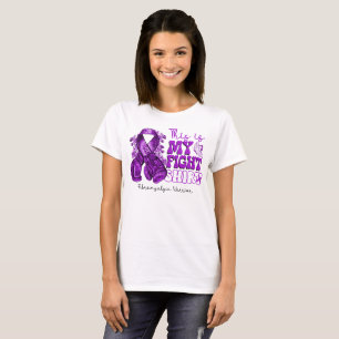 Dies ist mein Kampf FibromyalgieKrieger Boxhandsch T-Shirt