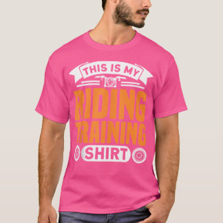 Dies ist mein Motorrad-Trainingsmotorrad Biker T-Shirt